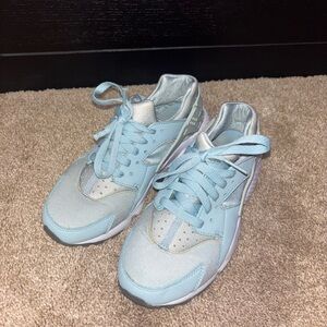 Huarache nike blue shoes